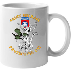 Army - 82nd Airborne Div - Saint Michael - Protecting Us Mug 38433006