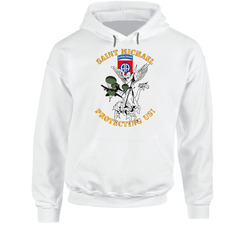 Army - 82nd Airborne Div - Saint Michael - Protecting Us Hoodie 38433007