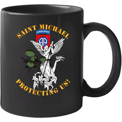 Army - 82nd Airborne Div - Saint Michael - Protecting Us Mug 38433008