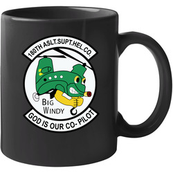 Army - 180th Ashc - Big Windy - God Is Co-pilot Mug 38433050