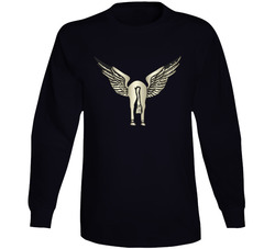 Army - Flying Horses Ass Butt Wing Badge V1 Long Sleeve T Shirt 38470173