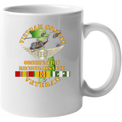 Army - Vietnam Combat Avn Vet Obs Recon Badge - Air Assault W Svc Mug 38470207