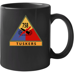 Army - 758th Tank Battalion Ssi W Name Tape Mug 38483803