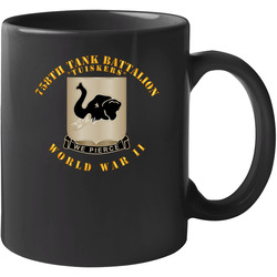 Army - 758th Tank Battalion - Tuskers - Wwii Mug 38483819