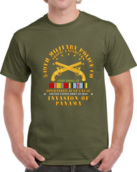 Just Cause - 549th Military Police Co - Ft Davis, Cz W Svc Ribbons T Shirt 38489818
