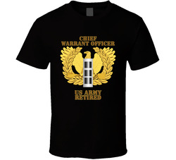 Warrant Officer - CW3 - Retired T Shirt 4315868