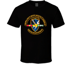 Army Security Agency Group w SVC Ribbons T Shirt 4933863