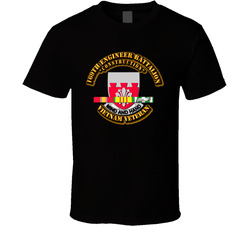 DUI - 169th Engineer Battalion w SVC Ribbon T Shirt 5046289
