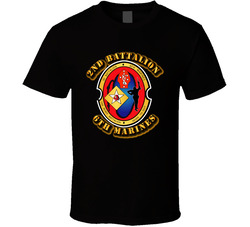 USMC - 2nd BN - 6th Marines T Shirt 5061861
