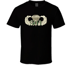 Airborne Badge - 501st Parachute Infantry Regiment T Shirt 6026968