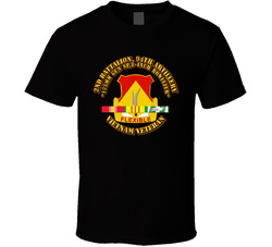 2nd Battalion, 94th Artillery w SVC Ribbon T Shirt 6807385