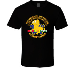 1st Squadron, 9th Cavalry w SVC Ribbon T Shirt 6881438