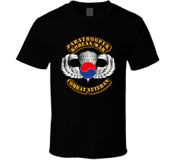 Paratrooper - Korean War - Cbt Vet T Shirt 8101924