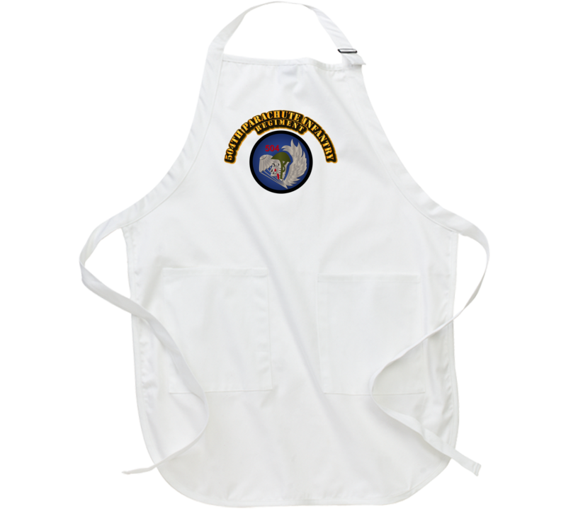 504th Parachute Infantry Regiment with Text Apron