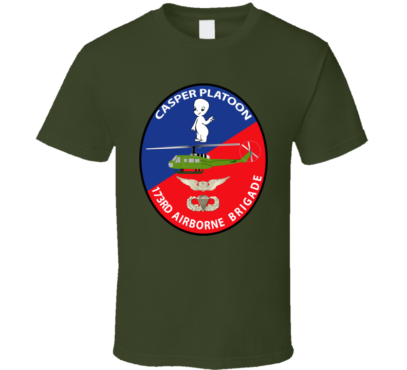 Casper Aviation Platoon - Vietnam Veteran T Shirt