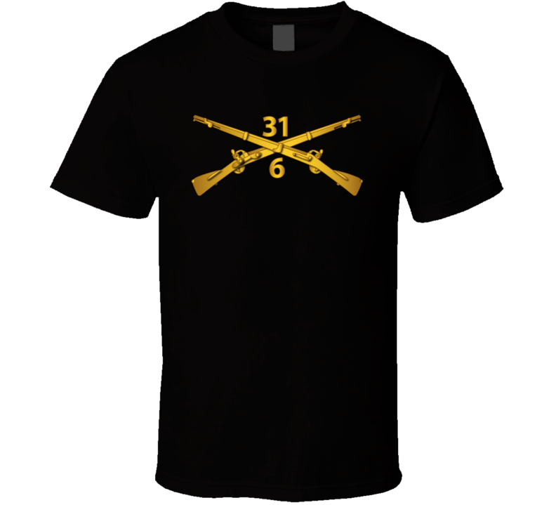 6th Bn - 31st Infantry Regiment Branch wo Txt T Shirt