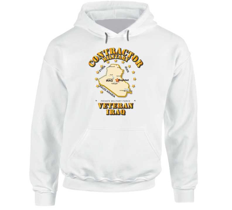 Military Contractor - Veteran - Iraq Hoodie