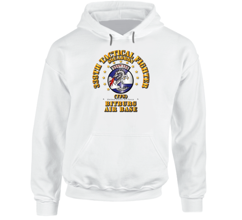 339th Tactical Fighter Squadron - Bitberg AB Hoodie