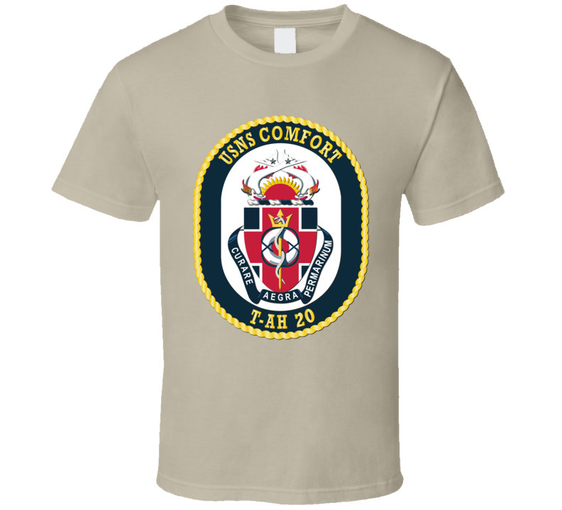 USNS Comfort (T-AH 20) without Text T Shirt
