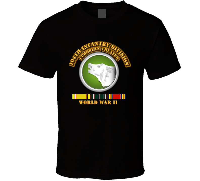 104th Infantry Division - Europe - WWII - V1 T Shirt