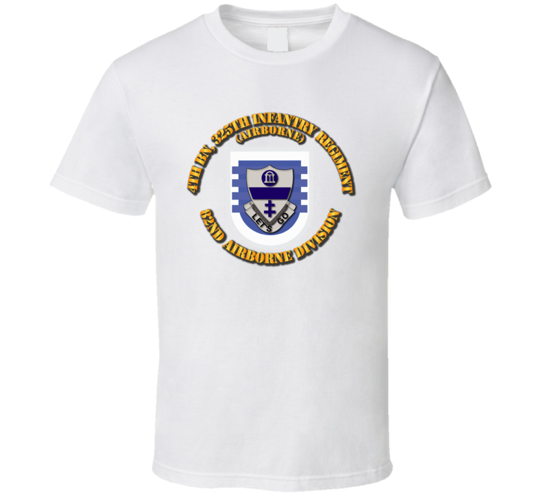 Flash - 4th Battalion 325th Infantry Regiment - Airborne T Shirt