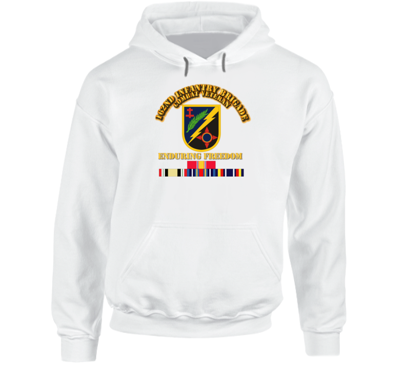 162nd Infantry Brigade - Enduring Freedom Vet w SVC Hoodie