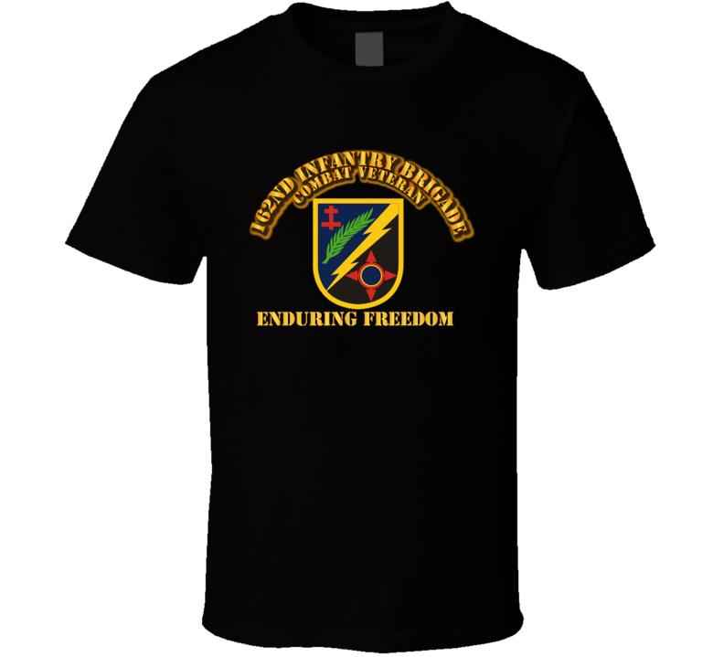 162nd Infantry Brigade - Enduring Freedom Vet wo SVC T Shirt