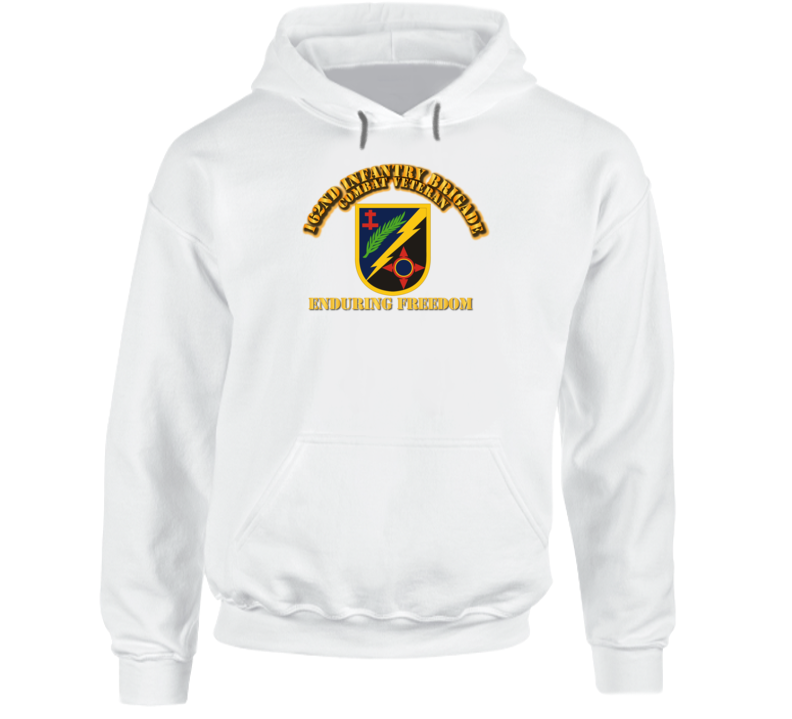 162nd Infantry Brigade - Enduring Freedom Vet wo SVC Hoodie