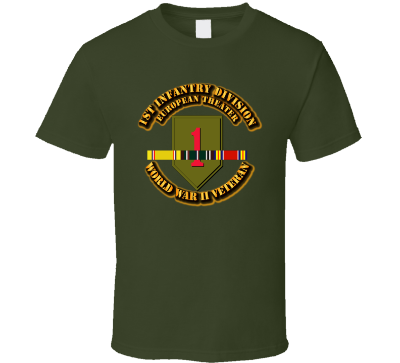 1st Infantry Division - WWII T Shirt