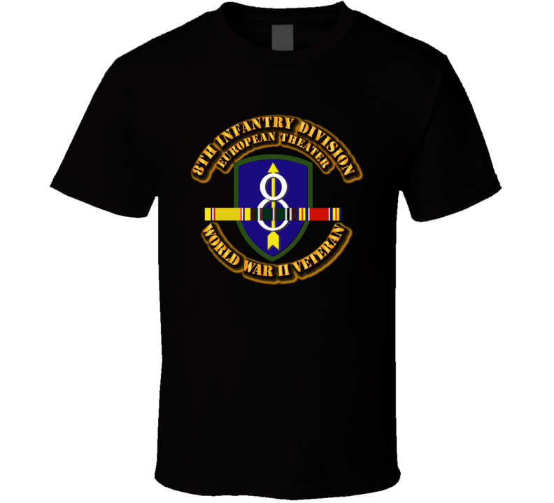 8th Infantry Division - WWII T Shirt