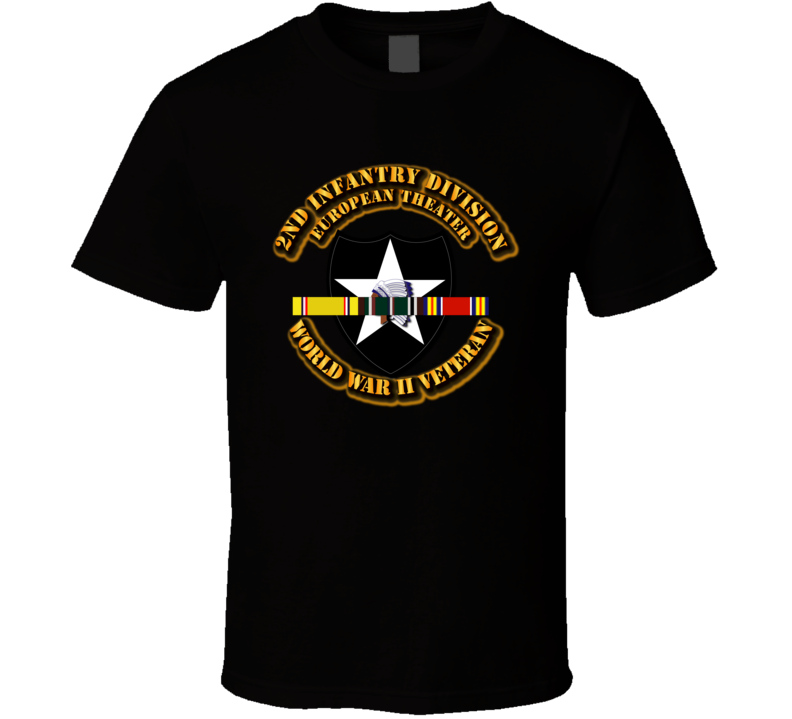 2nd Infantry Division - Europe - WWII T Shirt