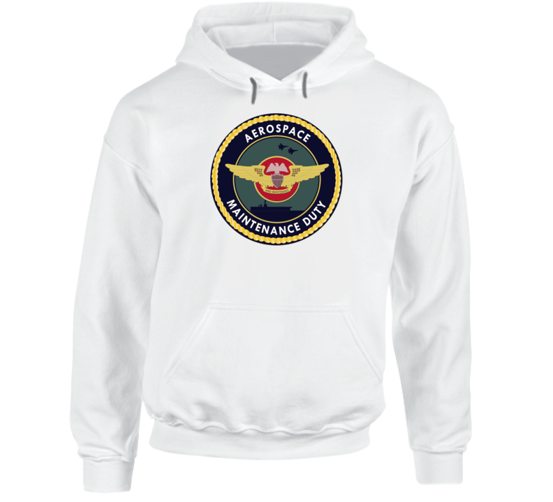 Aerospace Maintenance Duty Decal without Text Hoodie
