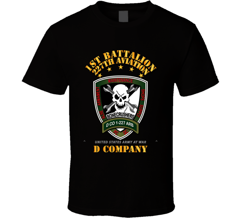 1st Bn - 227 Aviation - D Co T Shirt