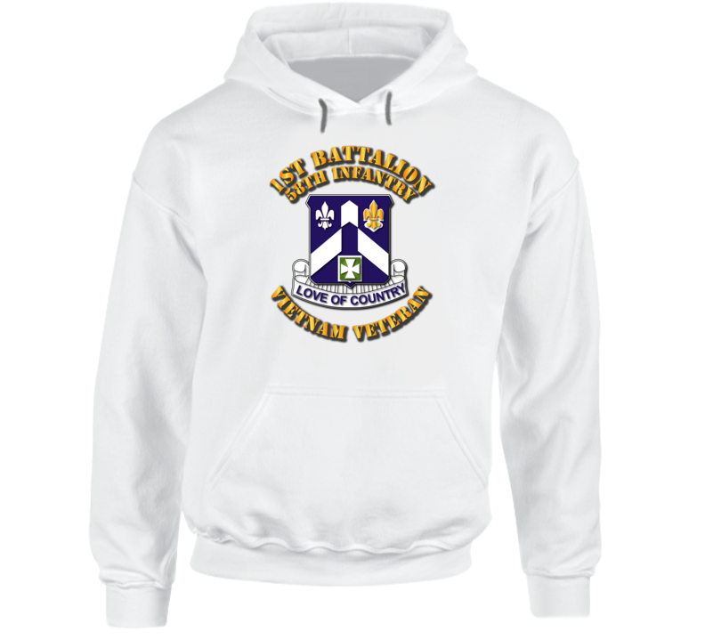 1st Bn - 58th Infantry - Vietnam Vet Hoodie