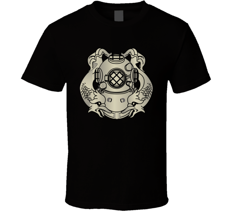 Navy - Diver 1st Class Badge T Shirt
