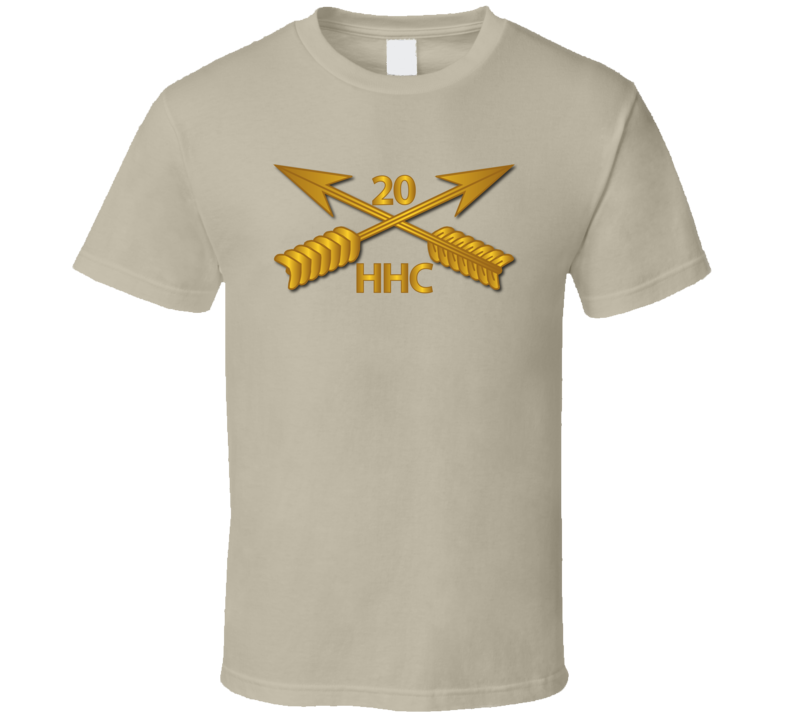 HHC - 20th SFG Branch wo Txt T Shirt