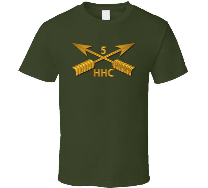 HHC - 5th SFG Branch wo Txt T Shirt