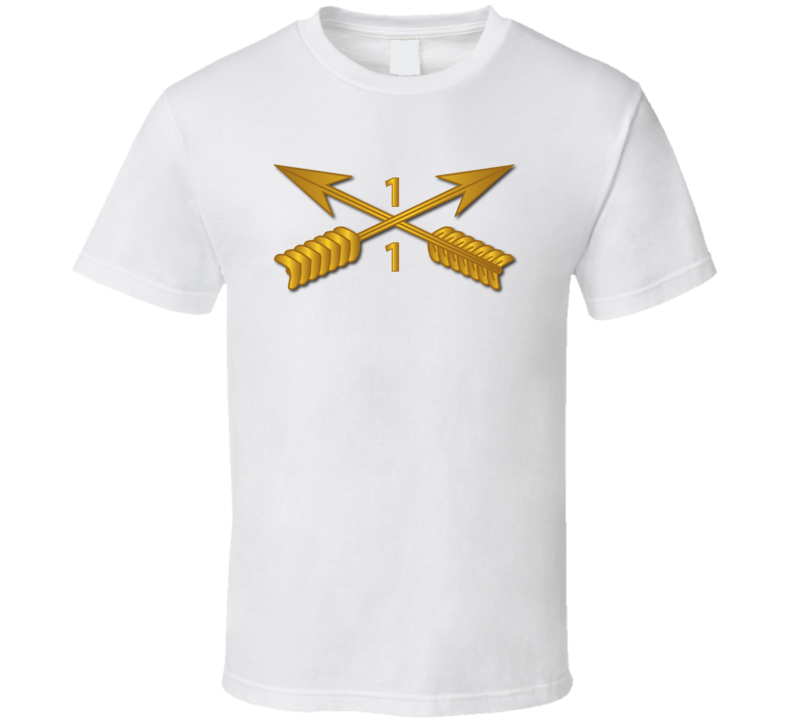 1st Bn 1st SFG Branch wo Txt T Shirt