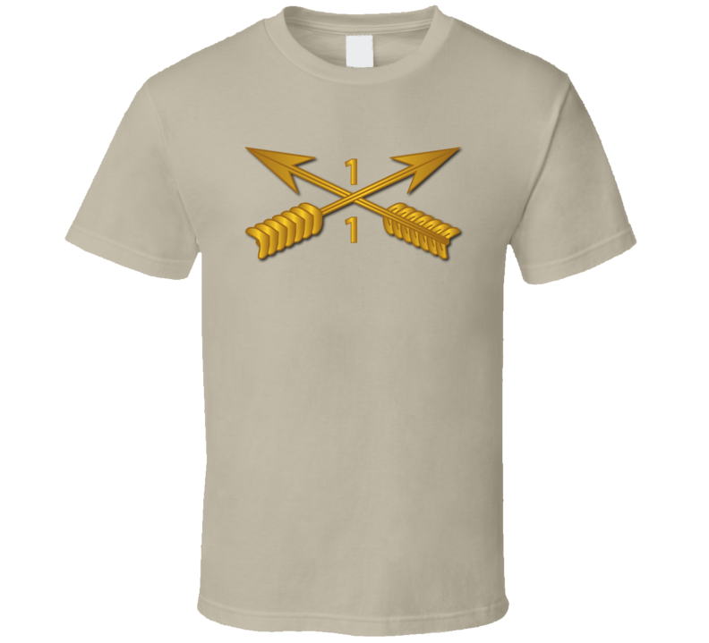 1st Bn 1st SFG Branch wo Txt T Shirt