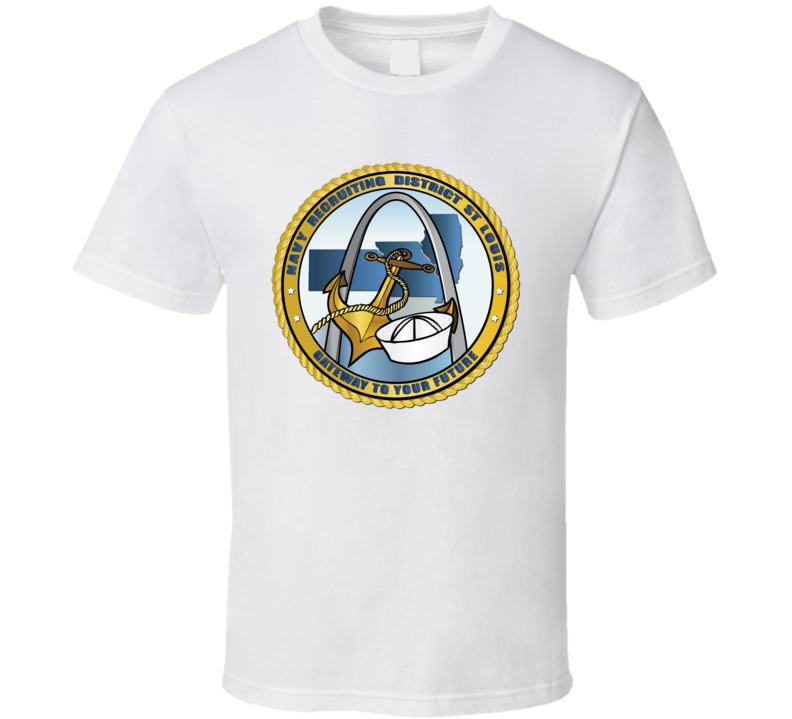 Navy Recruiting District St. Louis T Shirt