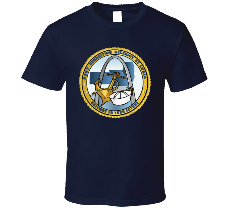 Navy Recruiting District St. Louis T Shirt