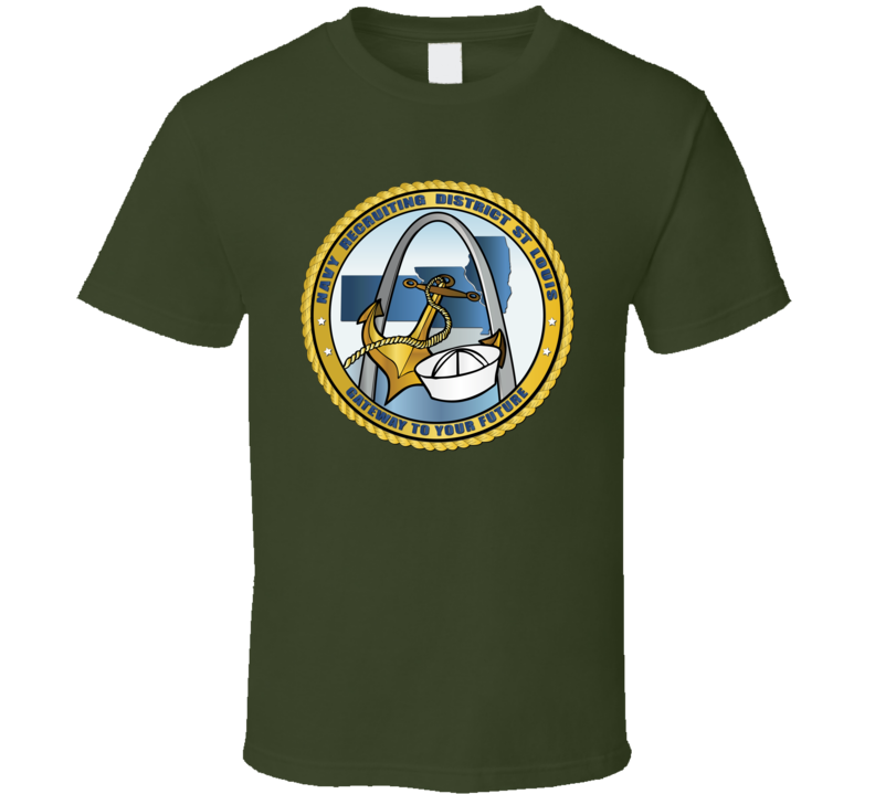 Navy Recruiting District St. Louis T Shirt