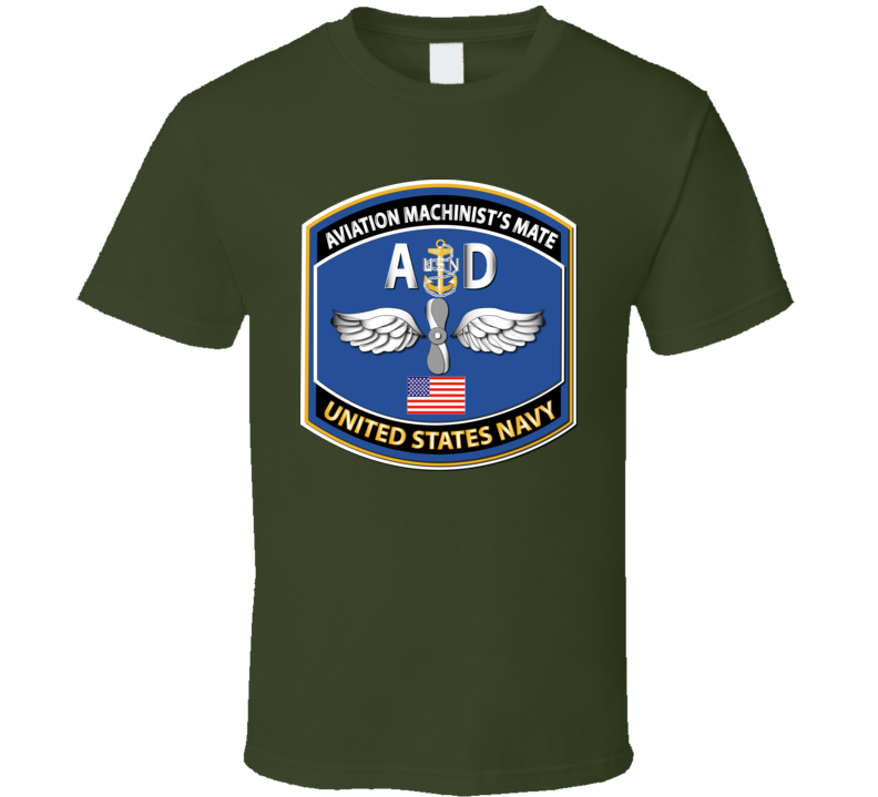 Navy - NEC- Aviation Machinist's Mate T Shirt