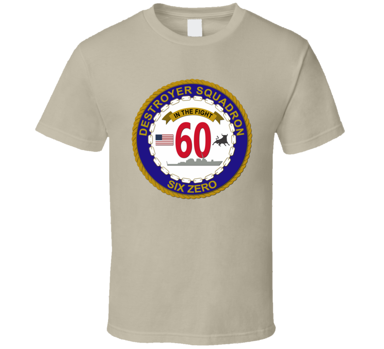Destroyer Squadron Six Zero without text T Shirt
