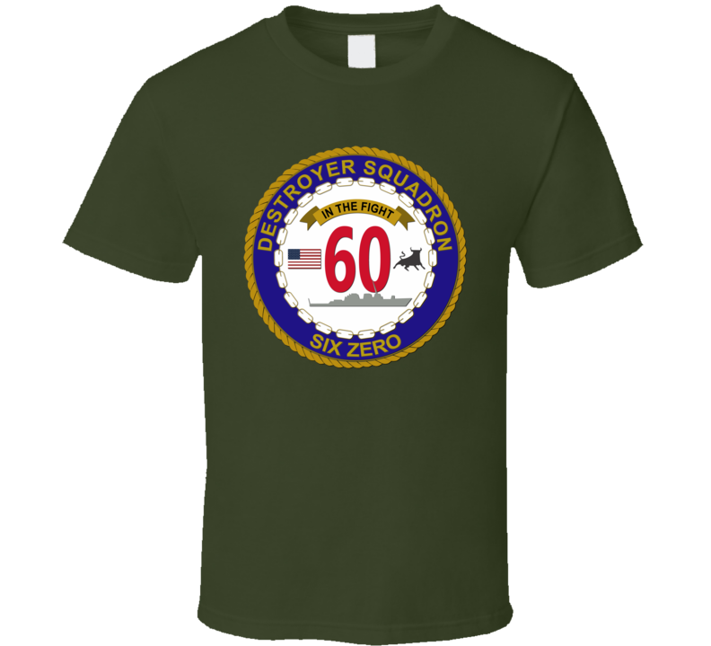 Destroyer Squadron Six Zero without text T Shirt
