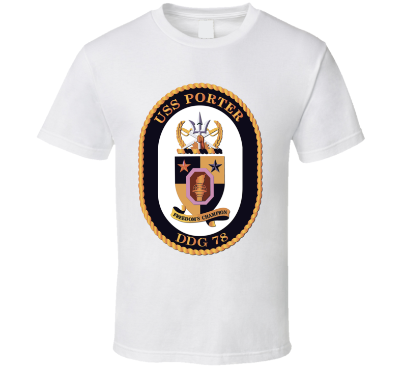 USS Porter without text T Shirt