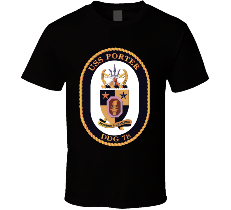USS Porter without text T Shirt