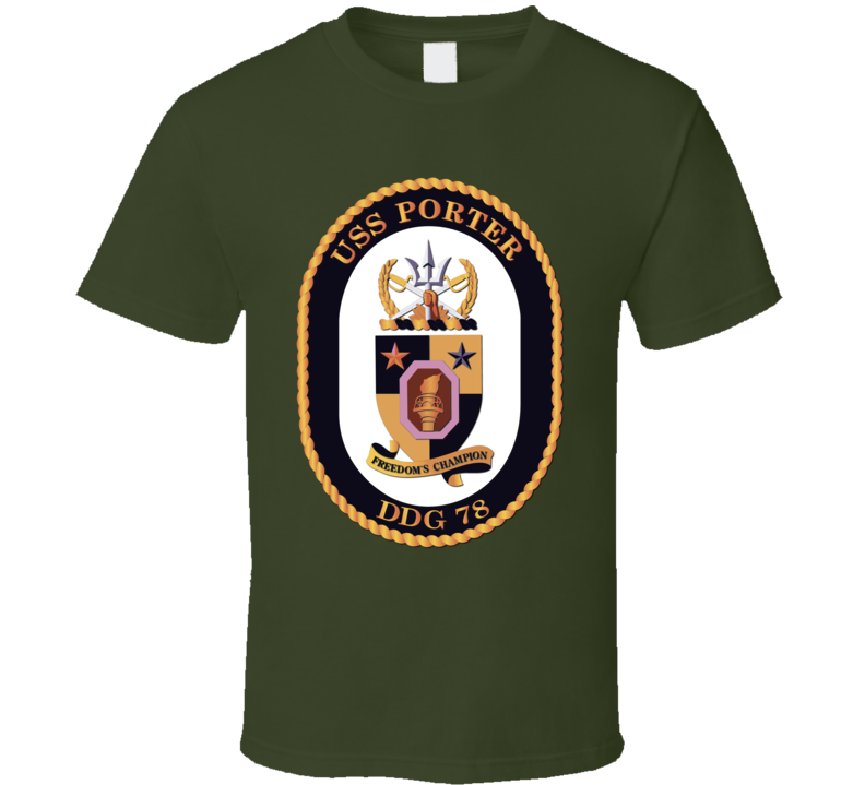 USS Porter without text T Shirt