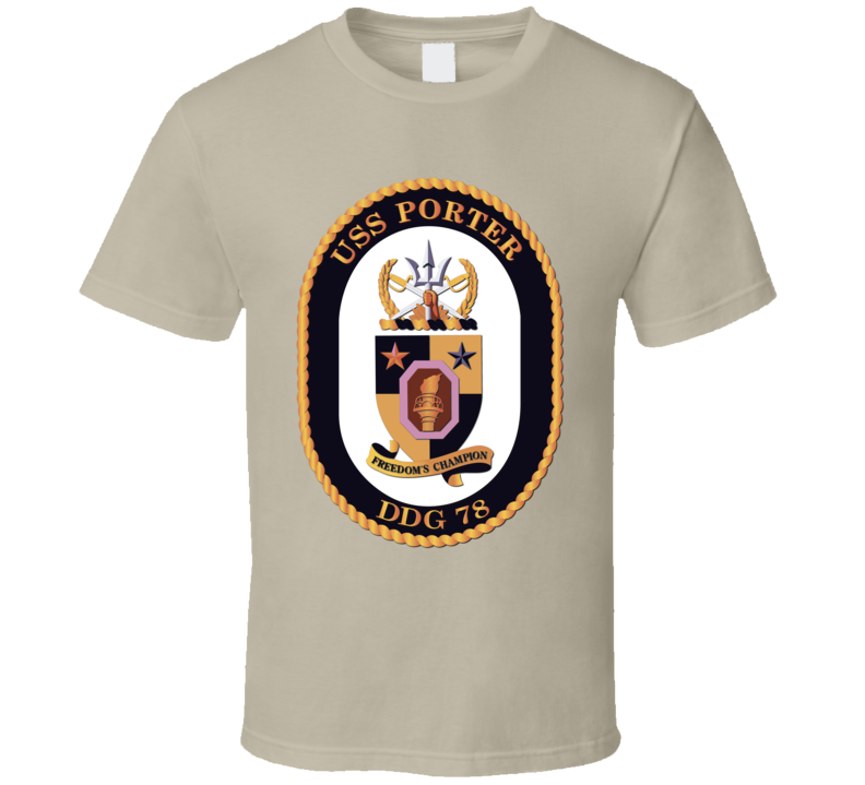 USS Porter without text T Shirt