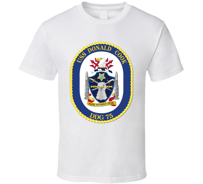 USS Donald Cook (DDG-75) without text T Shirt